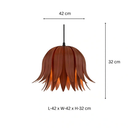 Iron Leaf Pendant Light  a