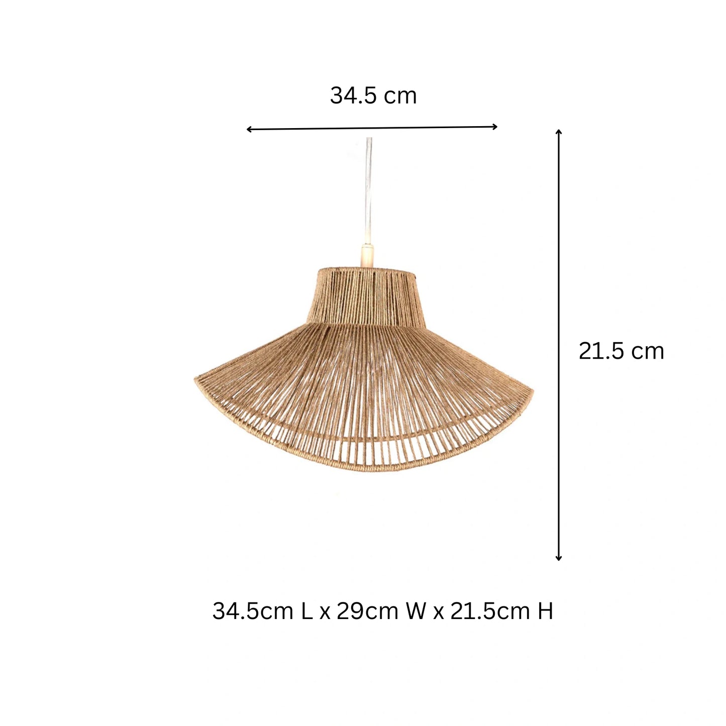 Jute Pendant Light