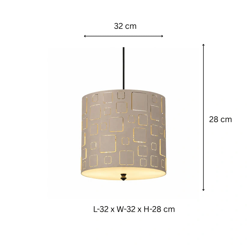 Laser Cut Pendant Lamp a b