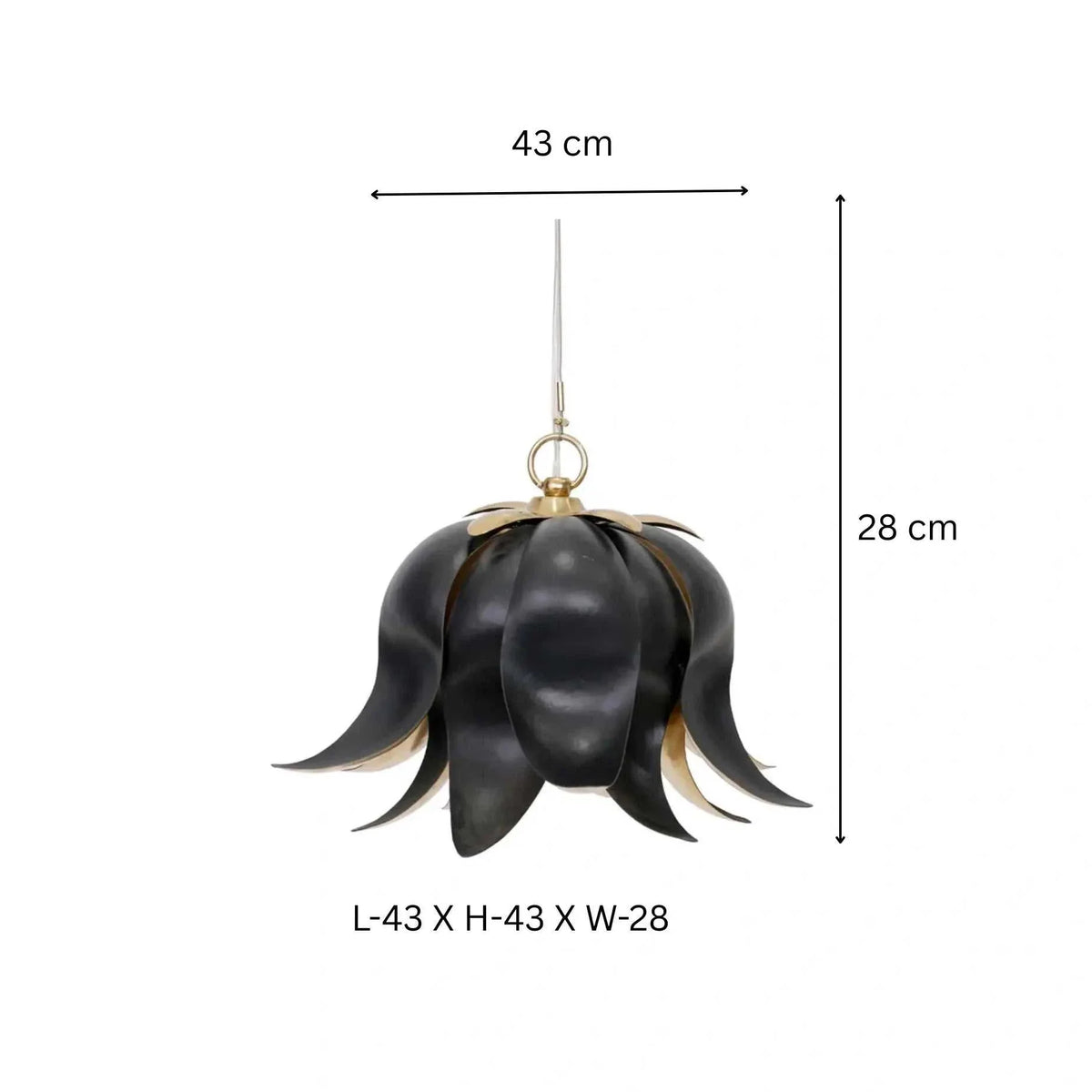 Decorative Lotus Flower Pendant Light Creating Warm Ambient Illumination for Modern Interiors
