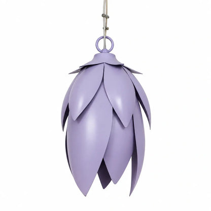 ILLUMEA Hammered Leaf Pendant Light, a handcrafted-inspired decorative ceiling light designed to create a warm and elegant ambiance