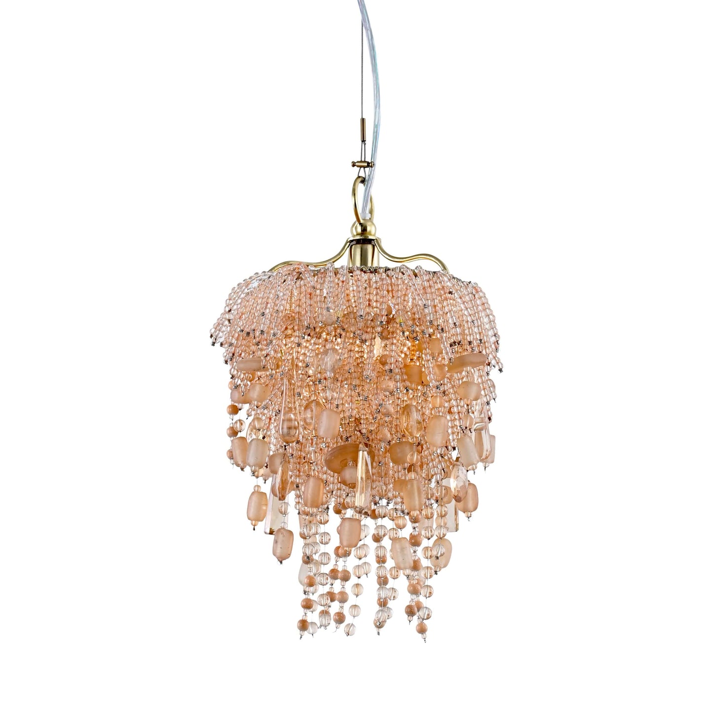 Nora Beige Mini Chandelier