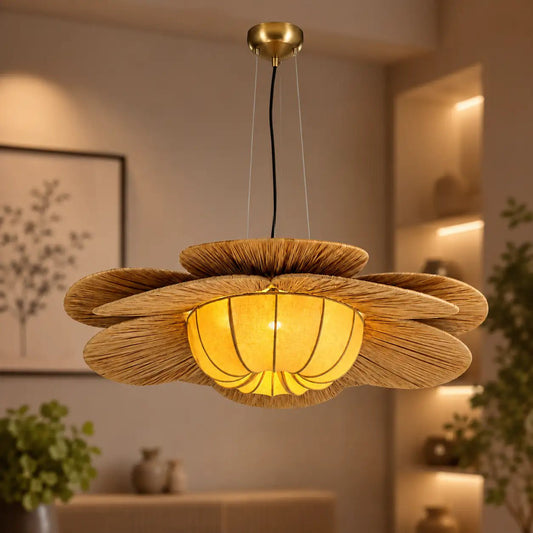 Raffia Pendant Lamp