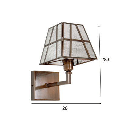 Square Conical Wall Lamp