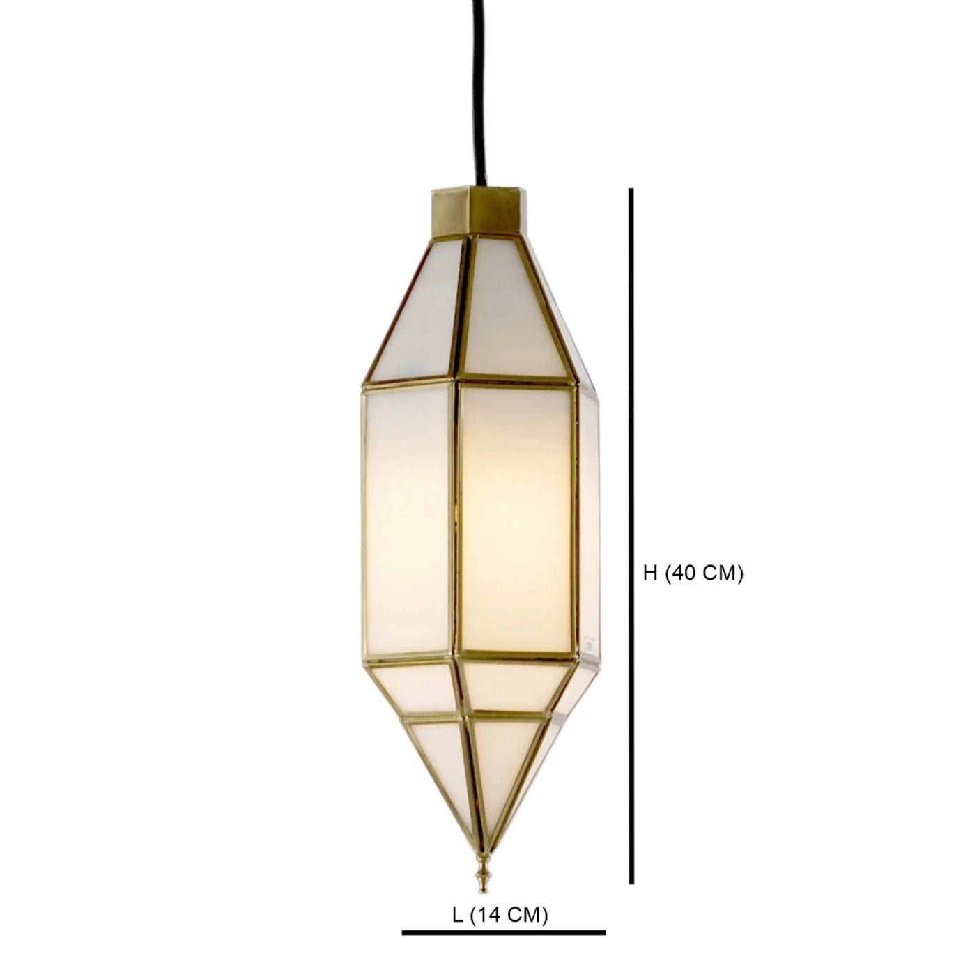 Antique Brass Pendant Lamp