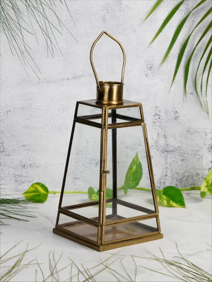 Antique Glass Lantern | Hanging Lantern Lamp