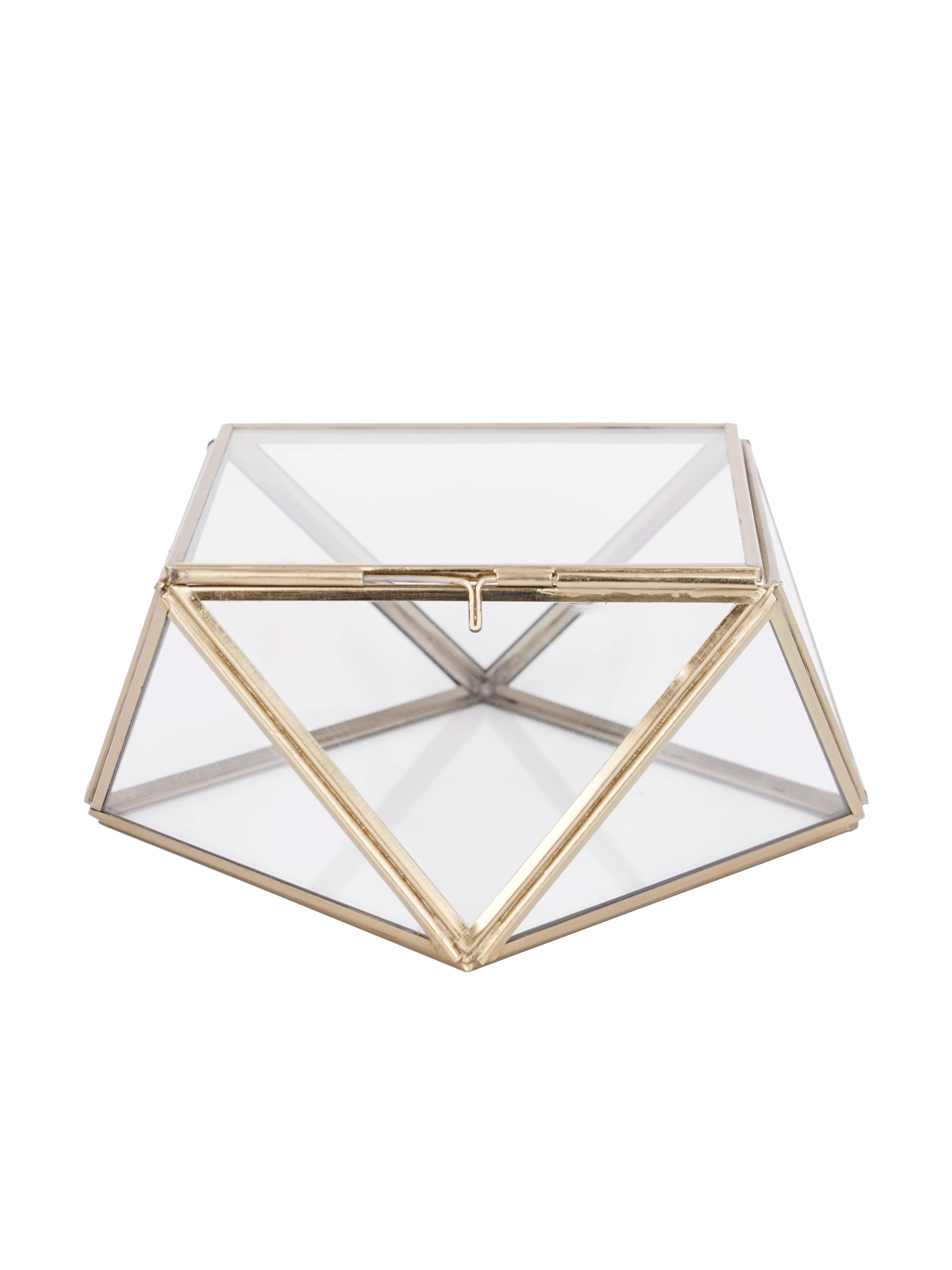 Bumpy Box Clear Glass