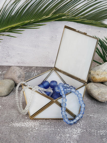 Bumpy Box White Glass – ILLUMEA - ILLUMEADecorative Box