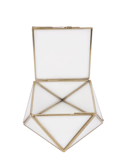 Bumpy Box White Glass – ILLUMEA - ILLUMEADecorative Box