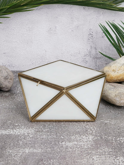 Bumpy Box White Glass – ILLUMEA - ILLUMEADecorative Box