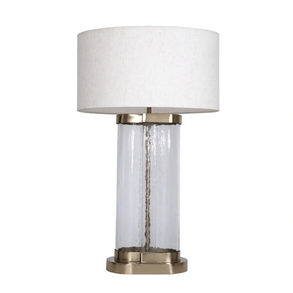Casted Glass Table Lamp