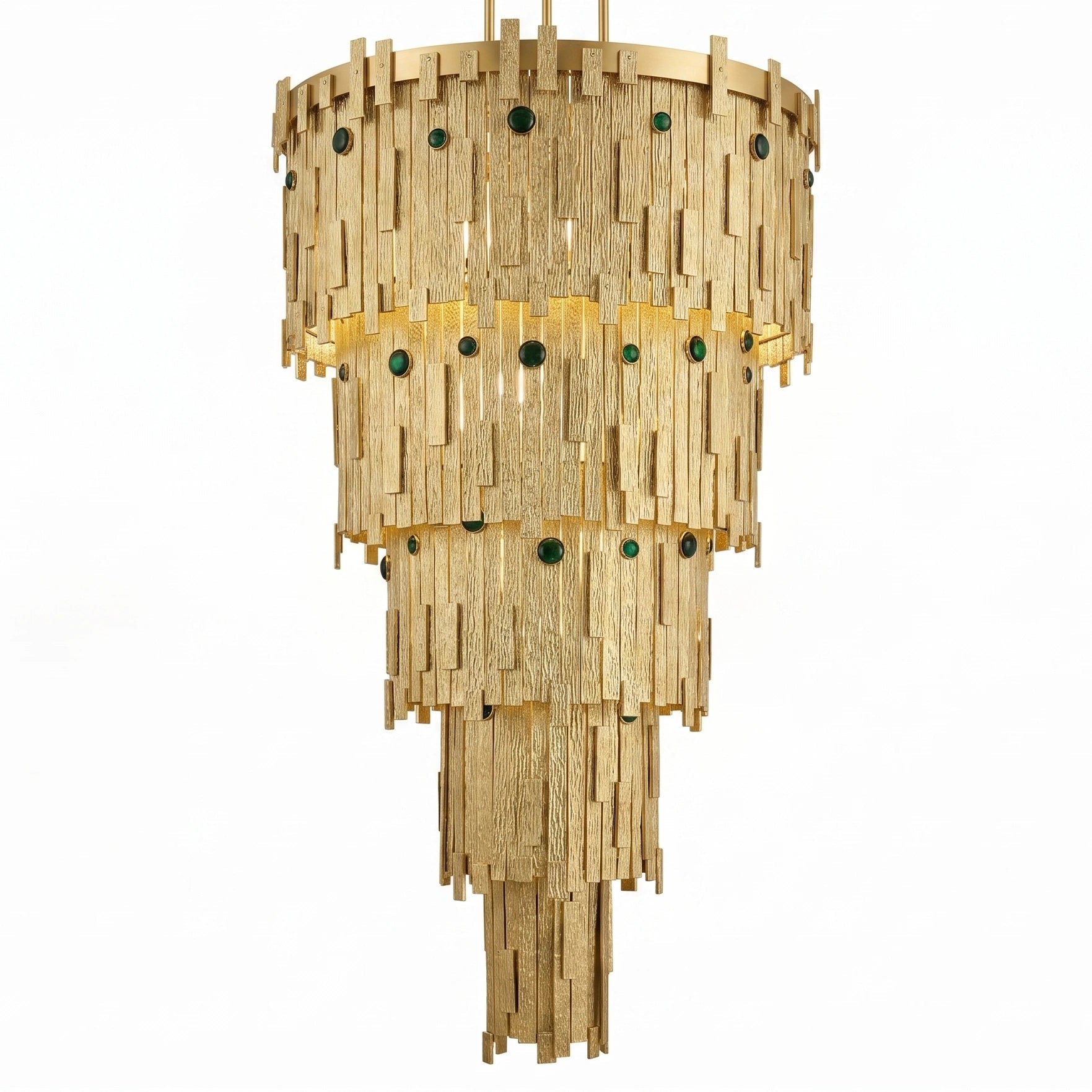 Casted Strips Chandelier Light