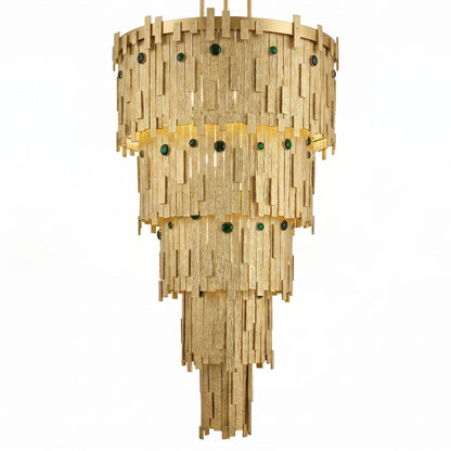 Casted Strips Chandelier Light