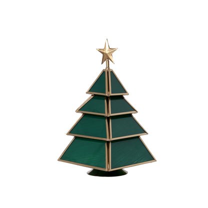Christmas Glass Tree Table