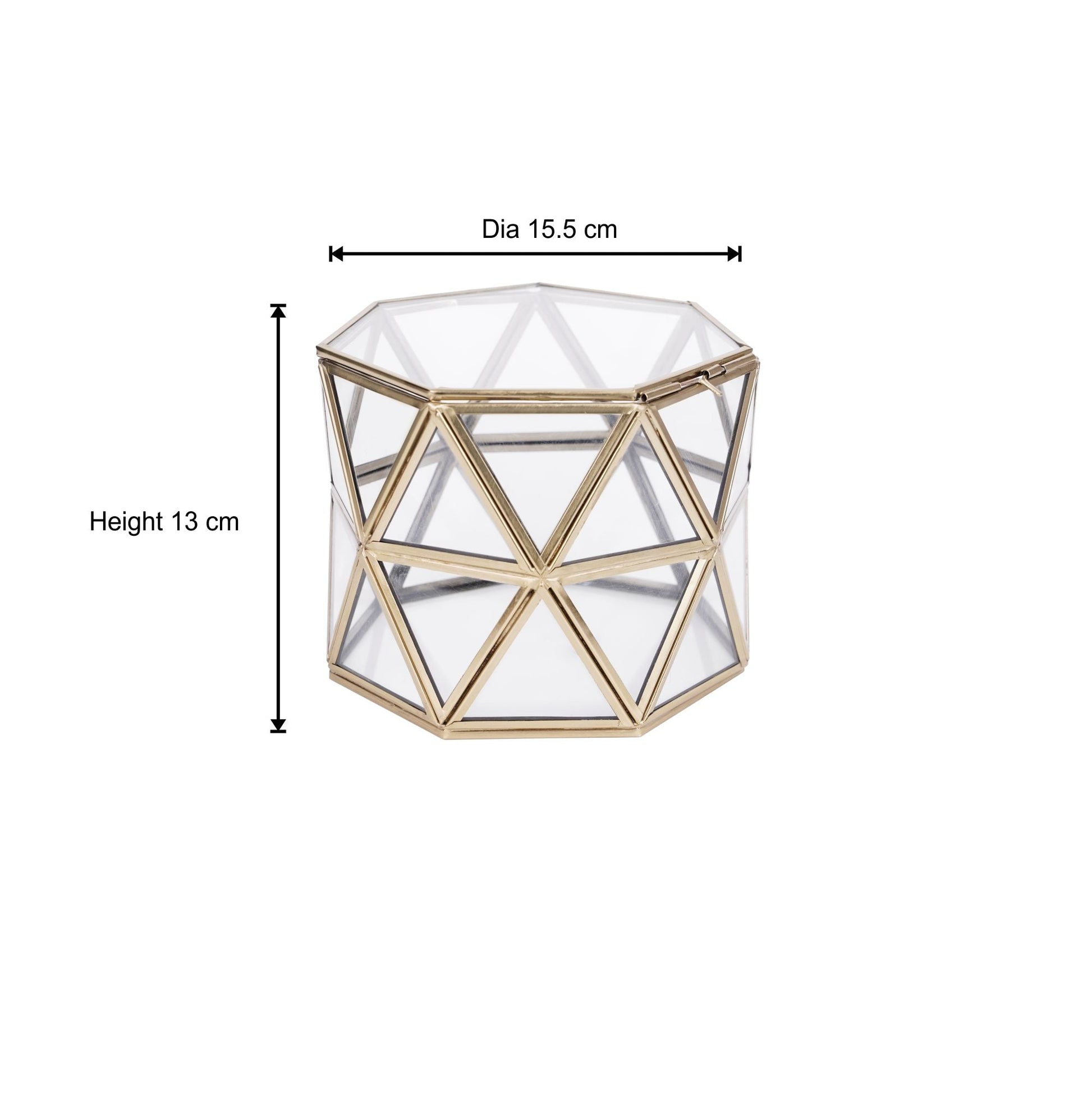 Diamond Box Clear Glass - ILLUMEA
