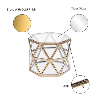 Diamond Box Clear Glass - ILLUMEA