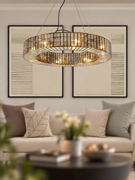 Linaurea Ring Chandelier Antique - ILLUMEA