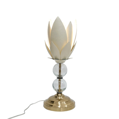 Hammerd Leaf Glass Ball Table Lamp
