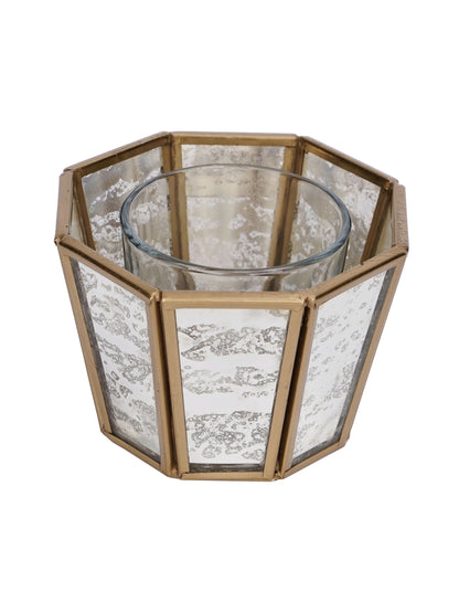 Hexa Linaurea Tealight Candle holder Antique - Small