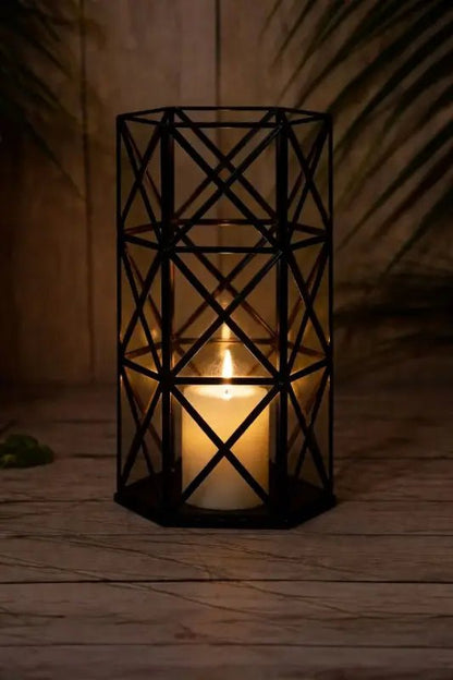 Geometric Candle Holder Stand