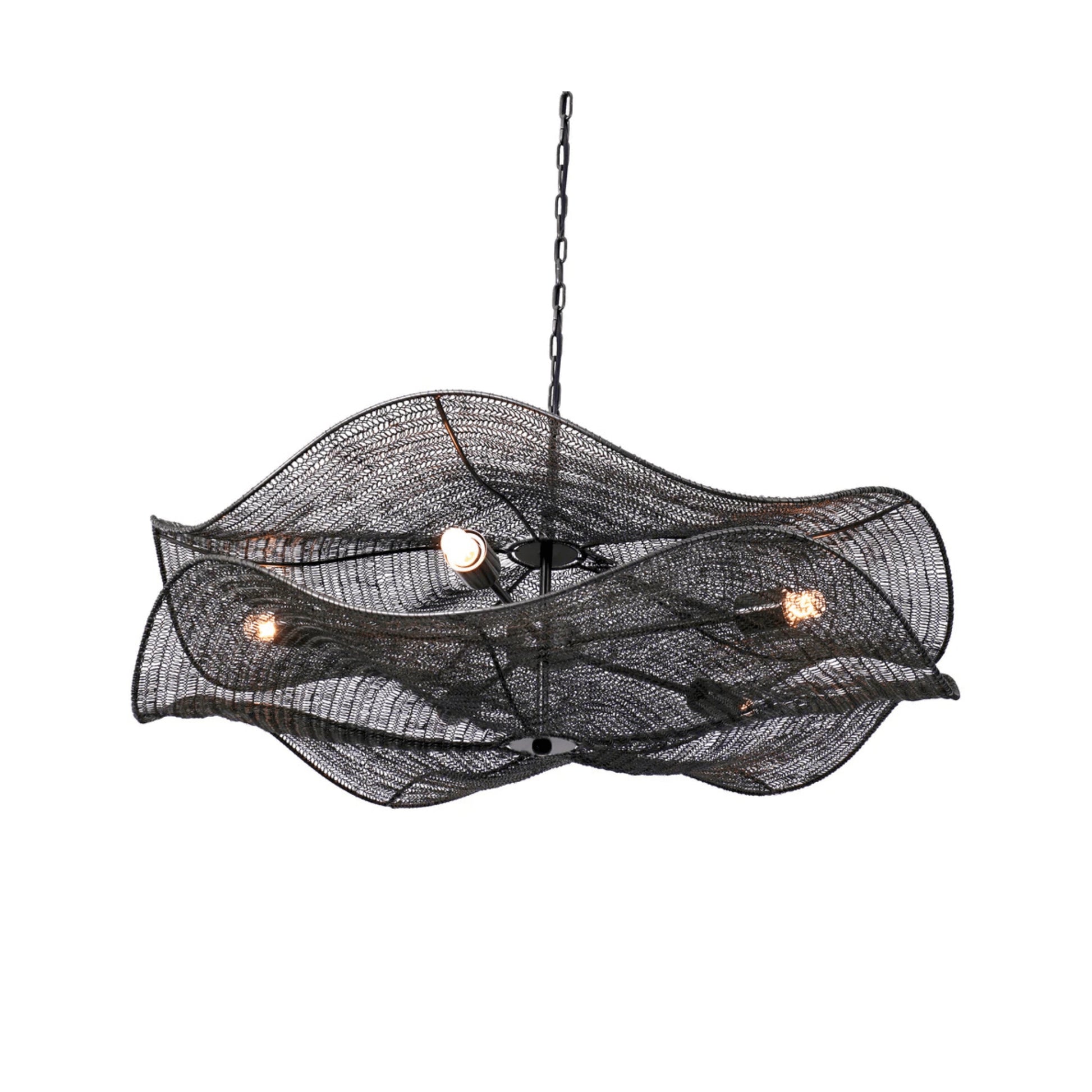 Iron Mesh 5 Lights Chandelier