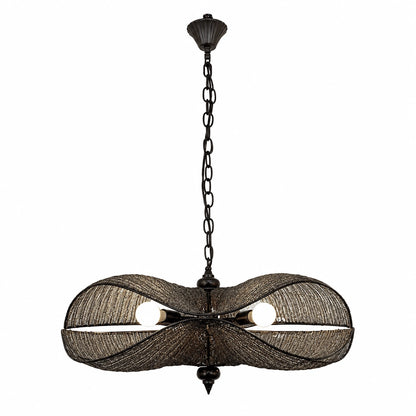 Iron Mesh 5 Lights Chandelier