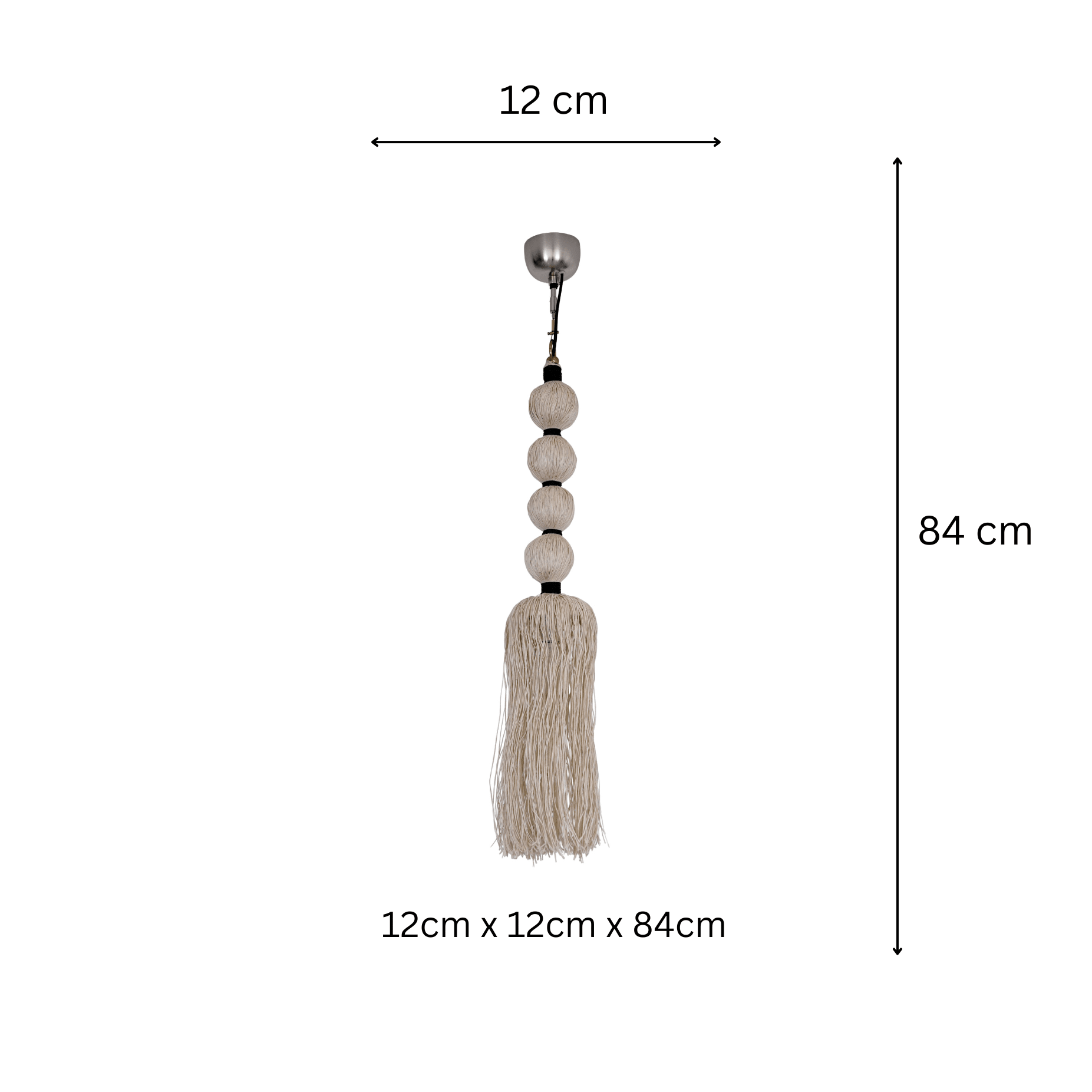 Jute Pendant Light