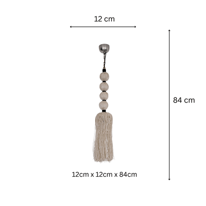 Jute Pendant Light