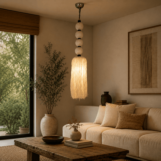 Jute Pendant Light