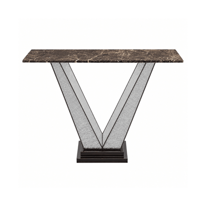 Luxury Brass Console Table - ILLUMEA