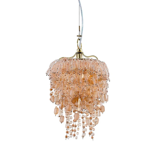 Nora Amber Mini Chandelier