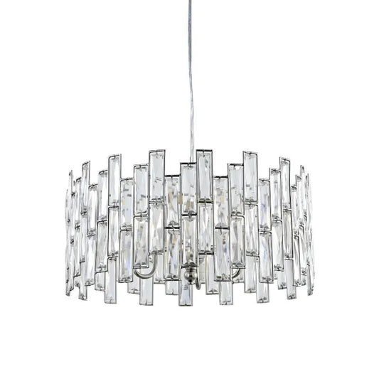 Poppy Clear Crystal Shade Ceiling Light