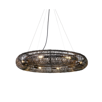Wire Mesh Tube Chandelier