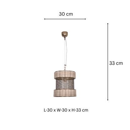 Rattan Pendant Hanging Light