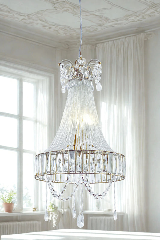 Royale Crystal Glass Chandelier