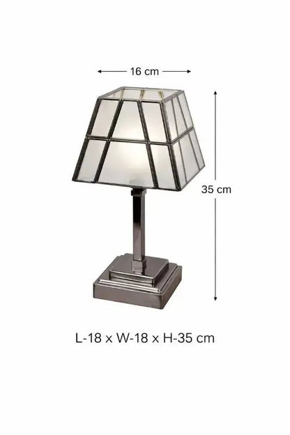 Square Conical Table Lamp