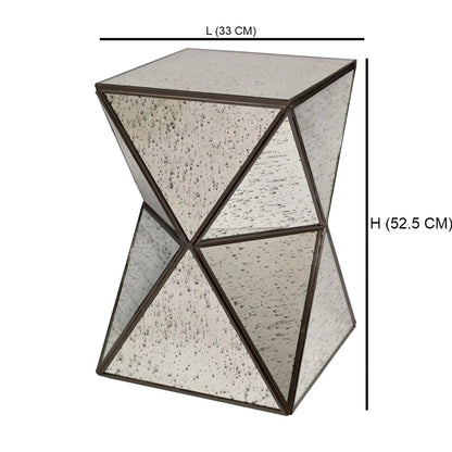 Square and Geometric Diamond Table