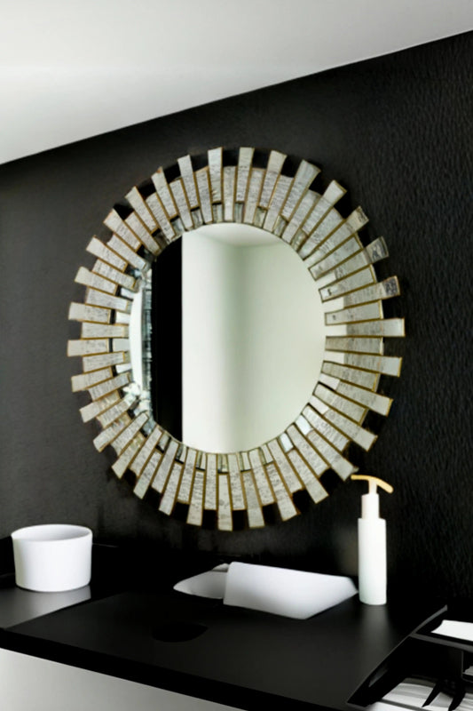 Staggered Mirror Antique - ILLUMEAMirror