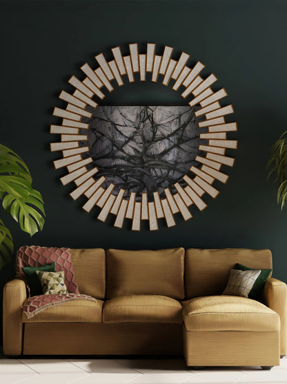 Staggered Mirror White - ILLUMEAMirror