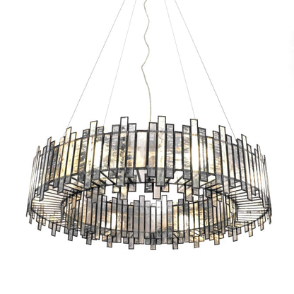 Staggered Ring Chandelier Antique - ILLUMEA