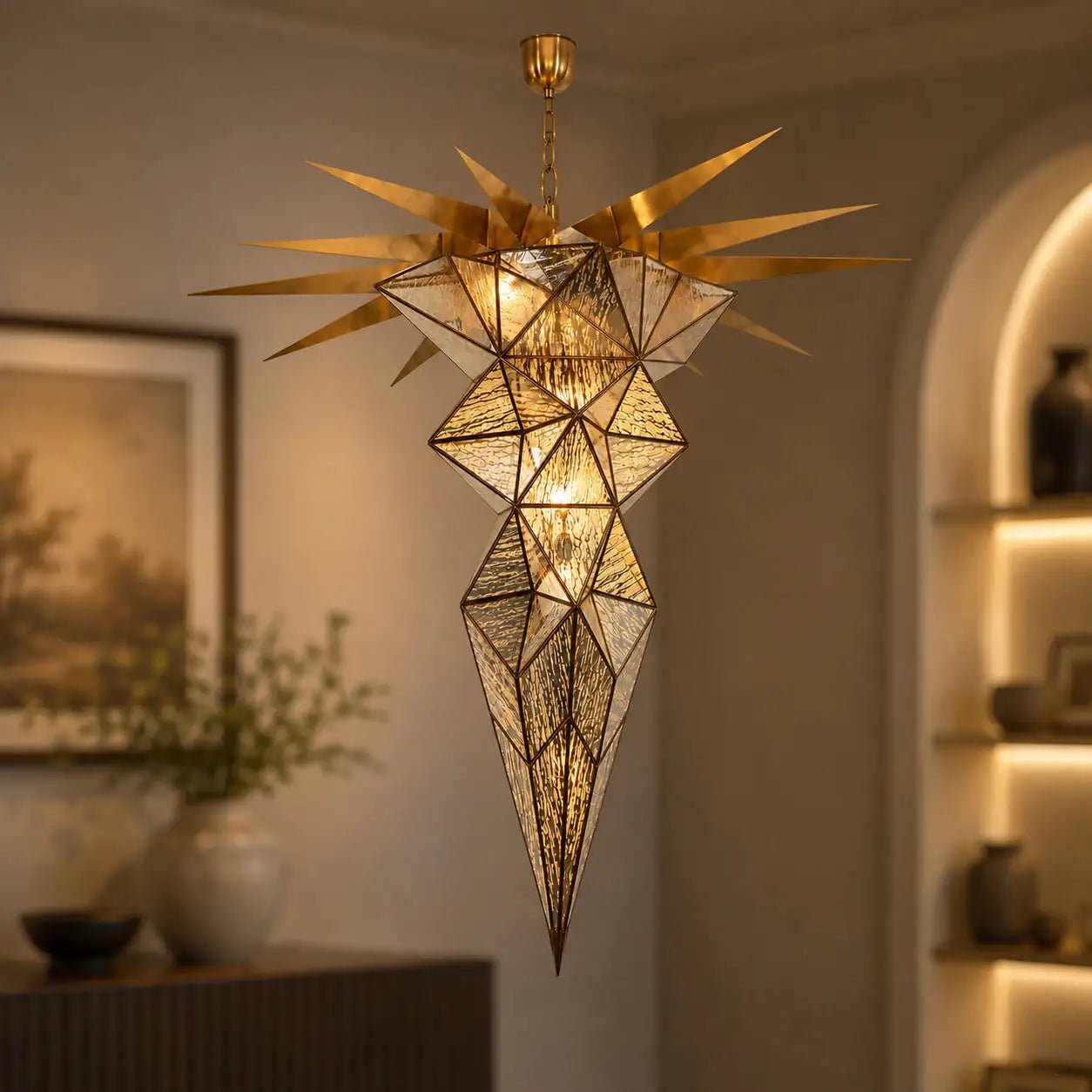 Star Burst Chandelier