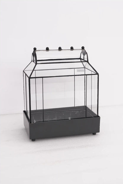 Table Top Barrel Roof Terrarium