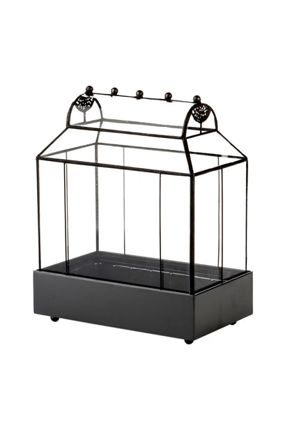 Table Top Barrel Roof Terrarium