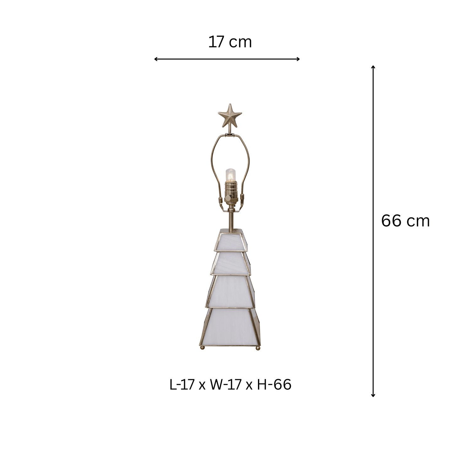 Taper Strip Table Lamp