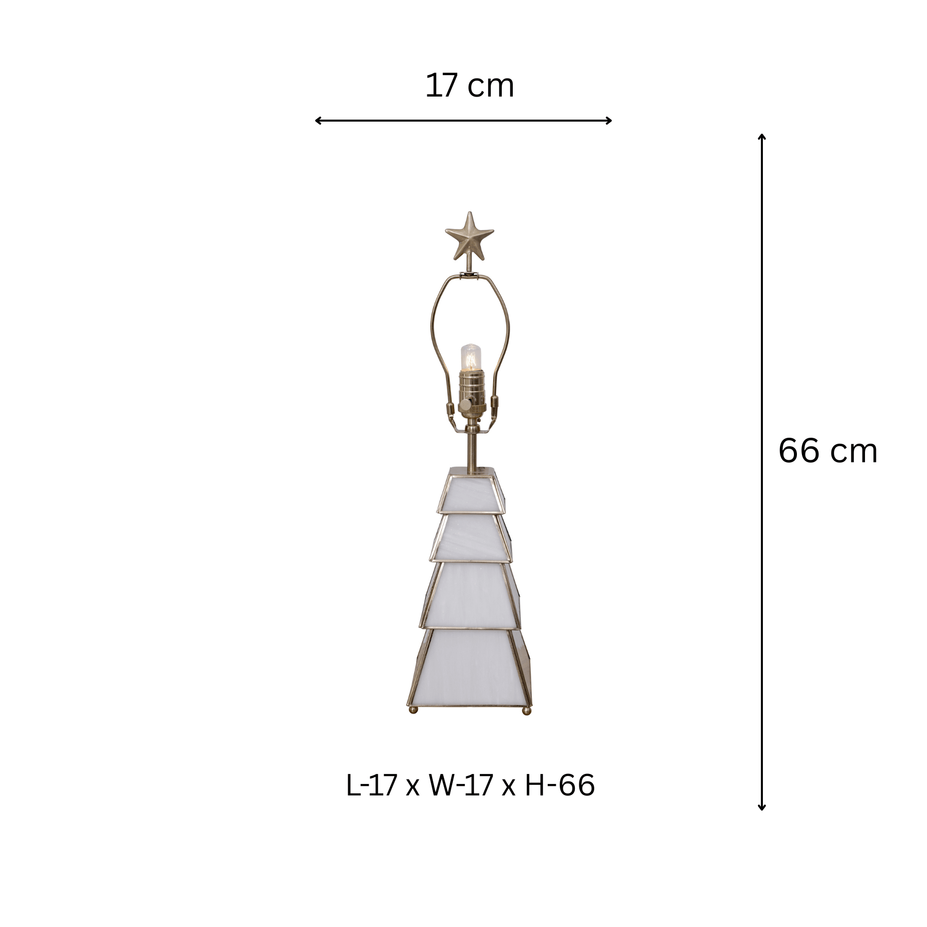 Taper Strip Table Lamp