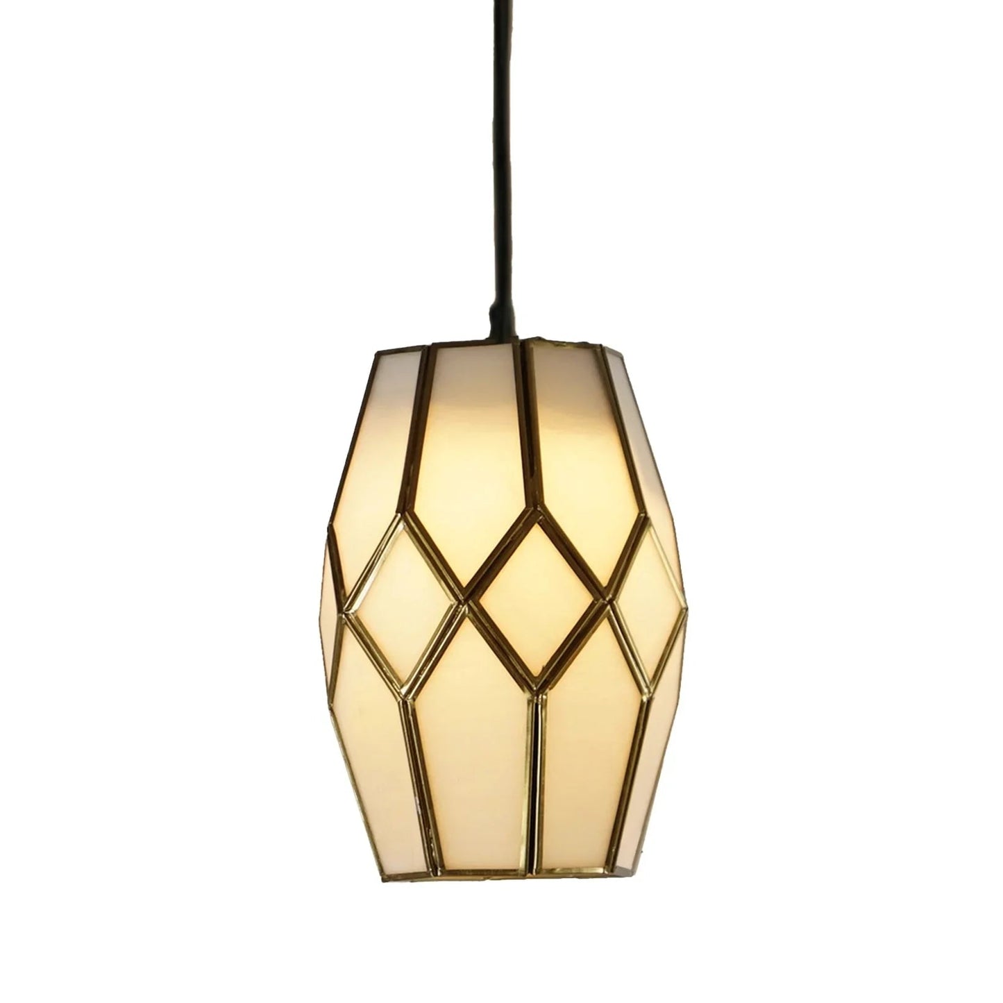 White Brass Pendant Lamp – Antique Chandelier Ceiling Light | ILLUMEA - ILLUMEALighting