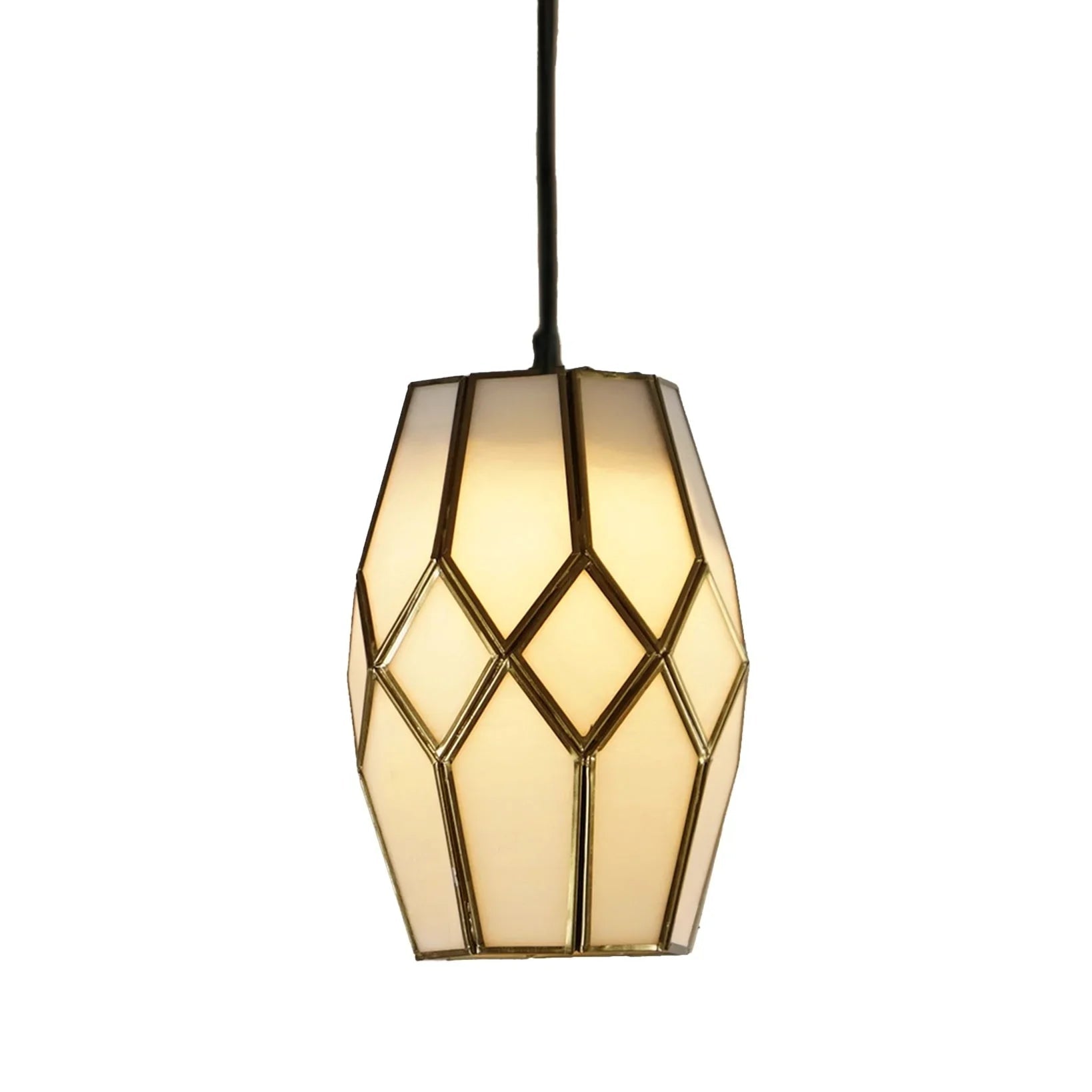 White Brass Pendant Lamp – Antique Chandelier Ceiling Light | ILLUMEA - ILLUMEALighting
