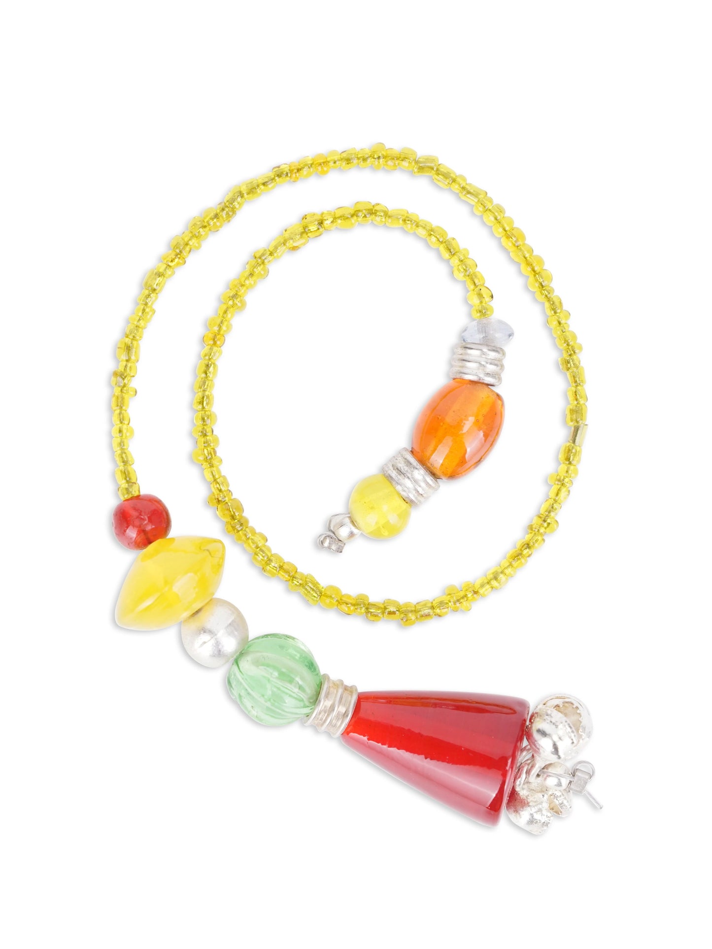 Yellow Glass Beads Handmade Bookmark - ILLUMEABookmark
